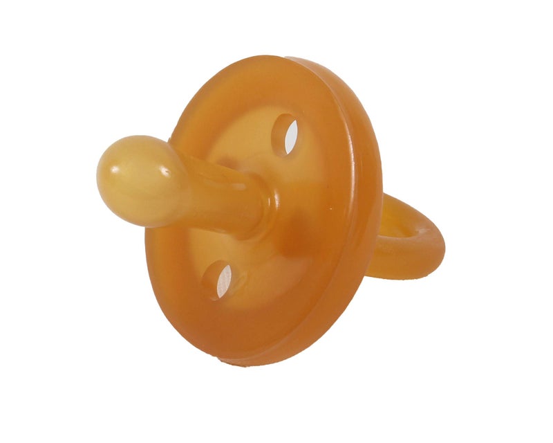 Sweetie Rubber Pacifier Natural Rubber Natural Rubber Pacifier with Symmetrical Nipple 2 Count (0-6 Month/Small) - Image 4