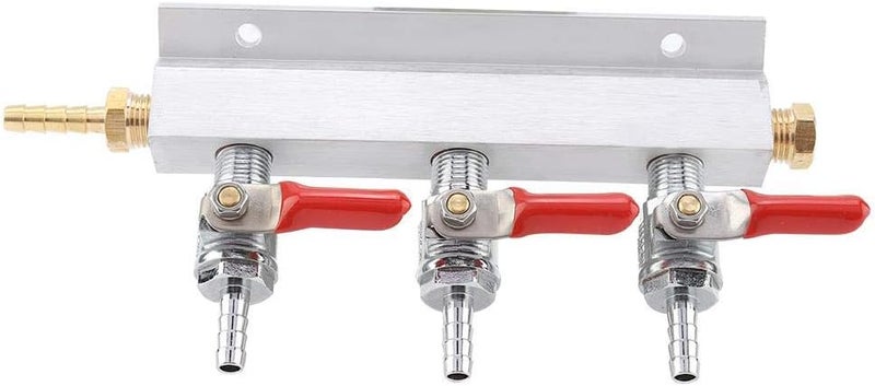 Fdit مجمع توزيع غاز CO2 ثلاثي الاتجاهات لتوزيع البيرة سهل التركيب - Image 1