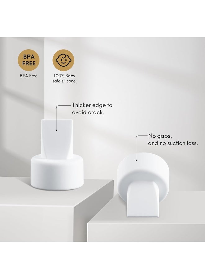 Durceler Pump Parts, 24 Piece Duckbill Valves Compatible with Spectra Breast Pumps - Image 2