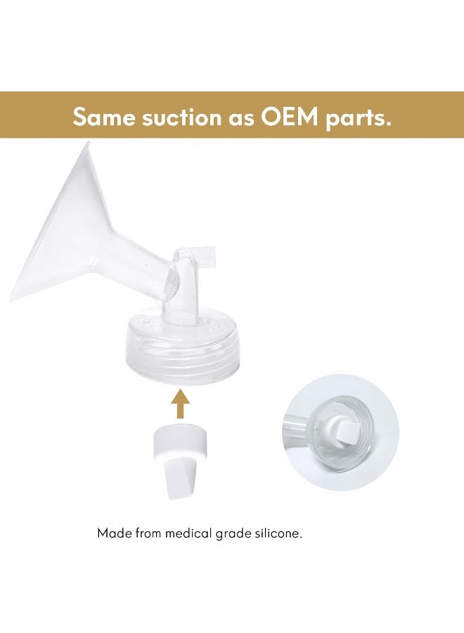 Durceler Pump Parts, 24 Piece Duckbill Valves Compatible with Spectra Breast Pumps - Image 4