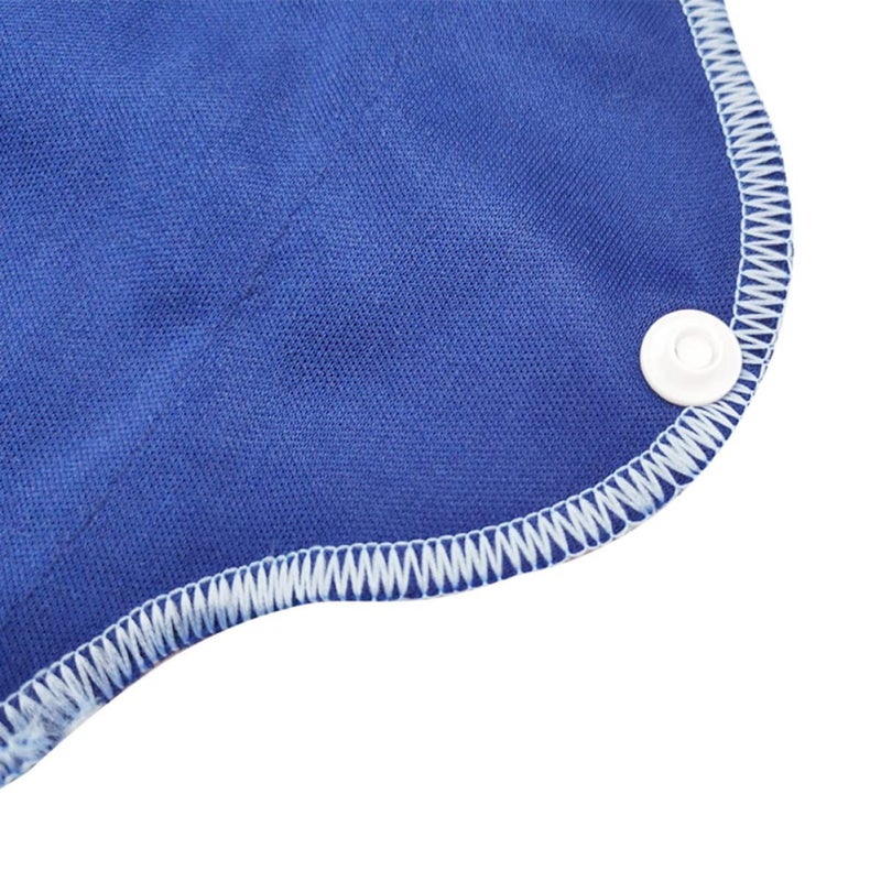 8pc Reusable Cloth Menstrual Pads Washable Sanitary Pads Period Postpartum Care - Image 5