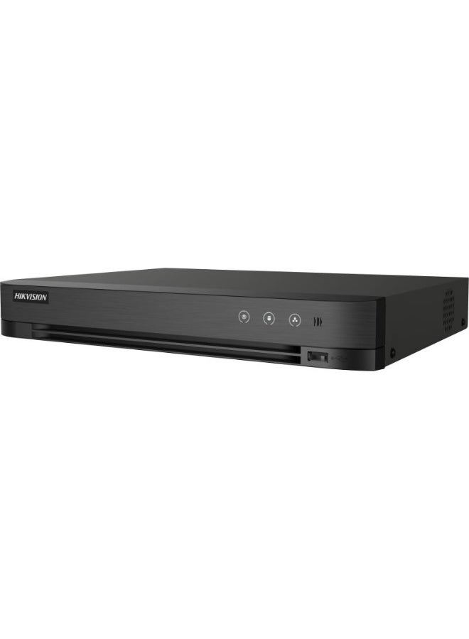 هيك فيجن iDS-7208HUHI-M1/XT 8-Channel AcuSense DVR, 8MP 4K Security Recorder, H.265 Pro+, AI Human & Vehicle Detection, Facial Recognition, Perimeter Protection, 16-CH IP Support - Image 1
