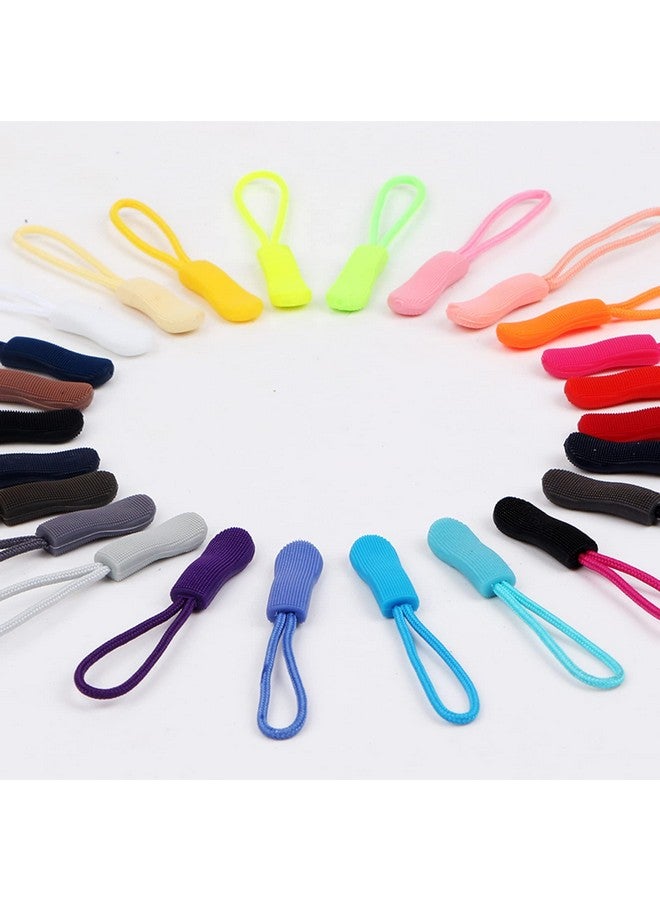 oxt Zipper Pulls 20Pcs Upgraded Zipper Pull Premium Black Zipper Pull Replacement Zipper Tab Tags Cord Extension Fixer For Luggage Backpacks Jackets Purses Handbags - Image 4