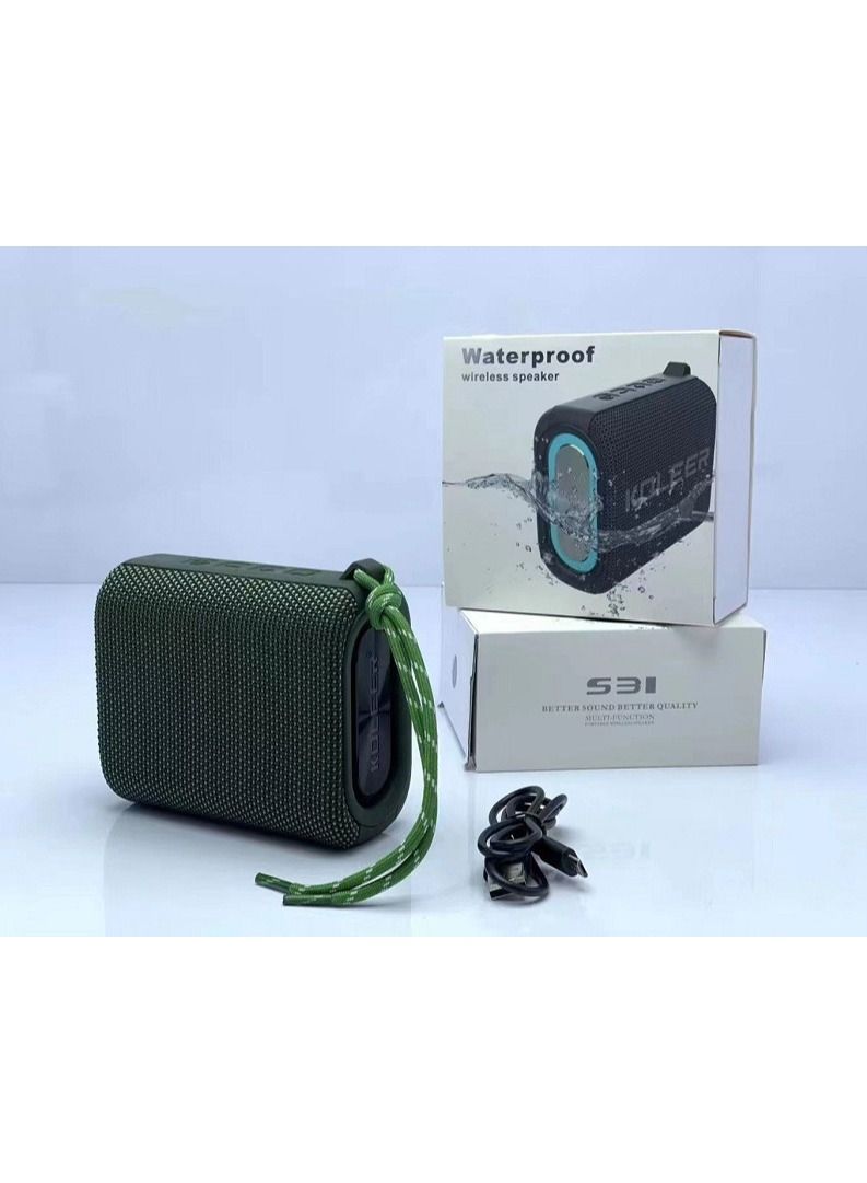 KOLEER S31 Portable Bluetooth Wireless Speaker 
