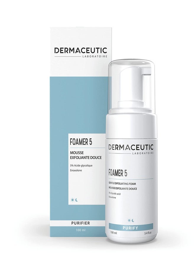 %15 Glycolic Acid Exfoliating Face Wash | Anti-Wrinkle Anti-Aging Anti-Acne | Deep Clean Facial Cleanser, Fades Age Spots Evens Tone & Cell Renewal | Dermaceutic Skincare (100 ml)