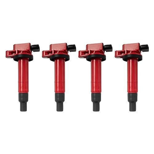 TRQ Ignition Coil Set Compatible with 2004-2006 Scion xA xB 2000-2005 Toyota Echo 2001-2009 Prius 2012-2019 Prius C 2007-2018 Yaris - Image 2