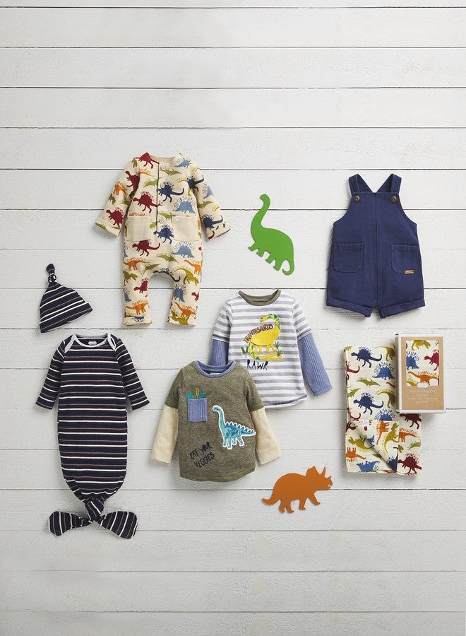 Mud Pie Baby Boy Denim Overalls, Blue, 3-6 Months - Image 2