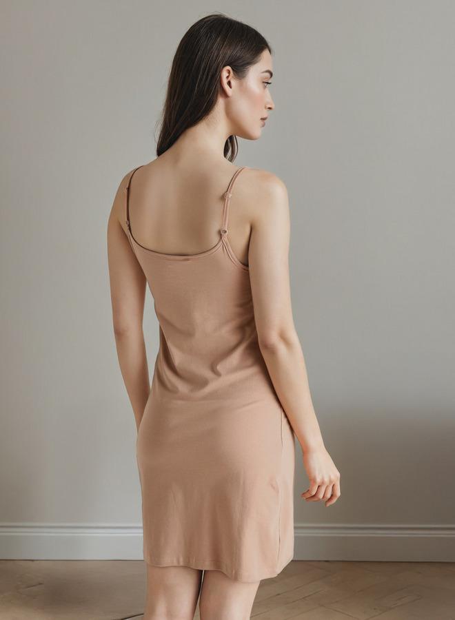 سبلاش فيڤ فستان بحمالات قابلة للتعديل - Image 3