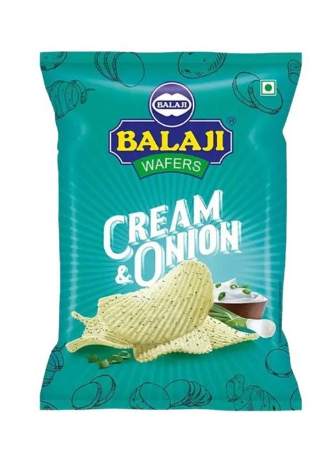 BALAJI Cream & Onion Chips 135g - Image 1