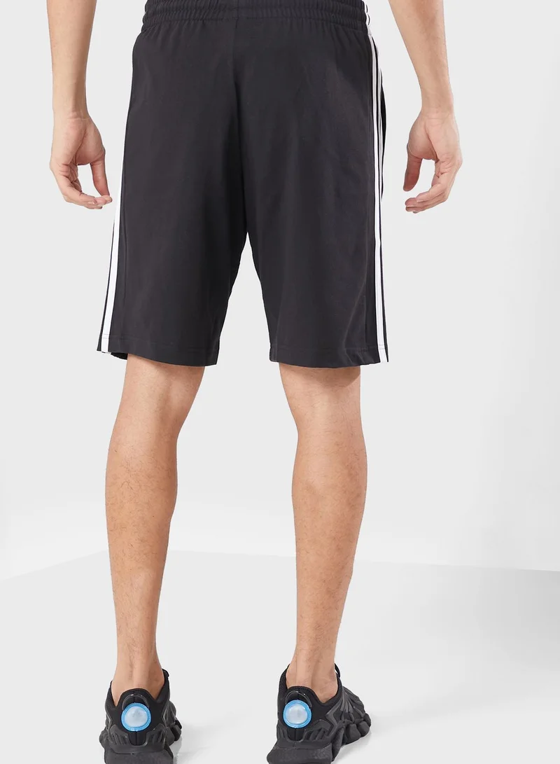 Adidas 3 Stripes Essential Single Jersey Shorts