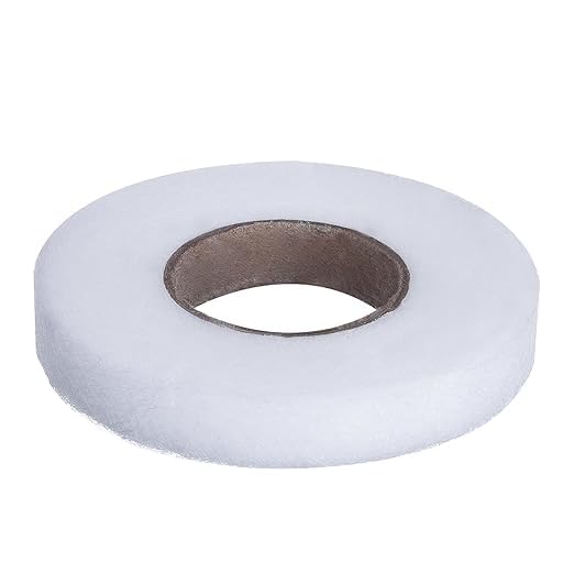 karmet karmet Iron on Hem Tape Fabric Fusing Hemming Tape Wonder Web Adhesive Hem Tape for Pants Each 100 Yards 2 Pack White  - Image 2