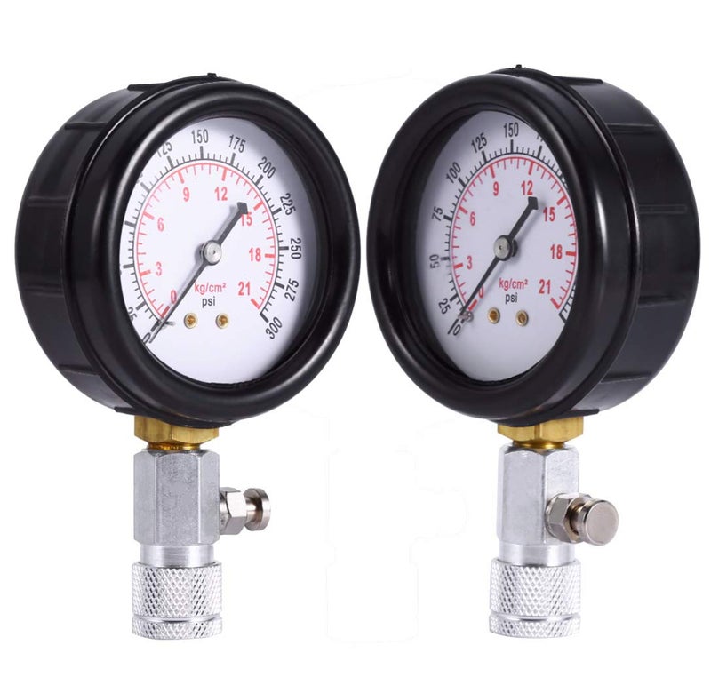 ThreeH 8 Pcs Gasoline Engine Compression Tester Petrol Gas Engine Cylinder Automobile Pressure Gauge Tester Automotive Test Kit MA02A - Image 5