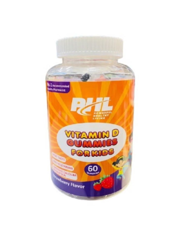 PHL Vit D Gummies 60'S