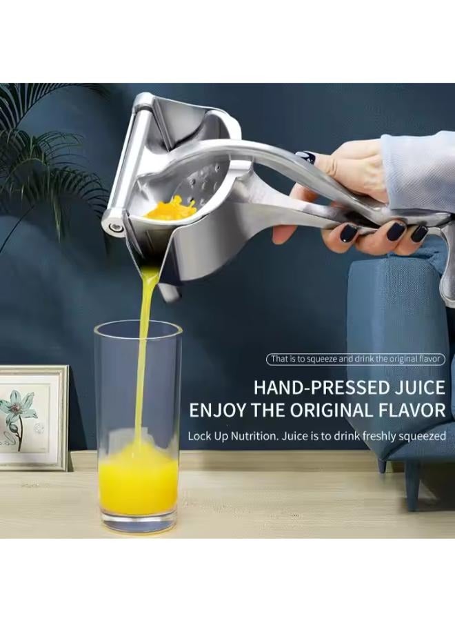Manual Juice Squeezer Stainless Steel Lemon Fruits Hand Pressure Orange Juicer,Lemon Squeezer Kitchen Accessories High Quality Fruit Juicer Tool Indoor Outdoor