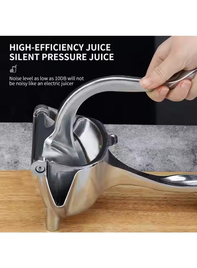 Manual Juice Squeezer Stainless Steel Lemon Fruits Hand Pressure Orange Juicer,Lemon Squeezer Kitchen Accessories High Quality Fruit Juicer Tool Indoor Outdoor