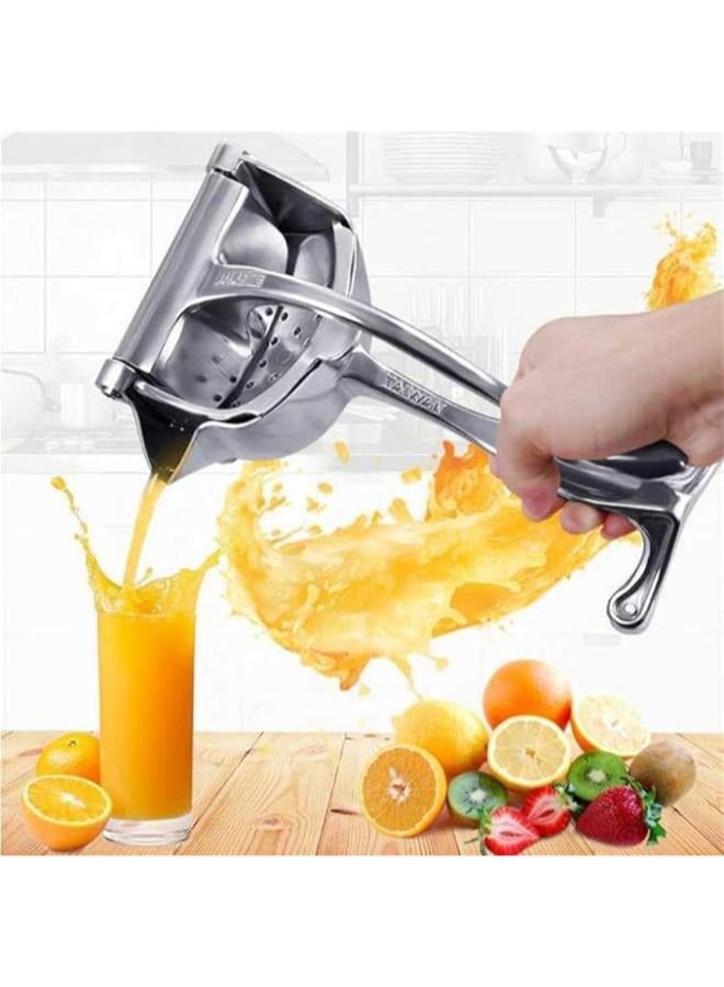 Manual Juice Squeezer Stainless Steel Lemon Fruits Hand Pressure Orange Juicer,Lemon Squeezer Kitchen Accessories High Quality Fruit Juicer Tool Indoor Outdoor