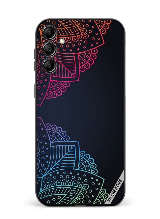 VR CREATIVE Protective Case Cover For Samsung Galaxy A34 Mandala Design Multicolour - Image 1