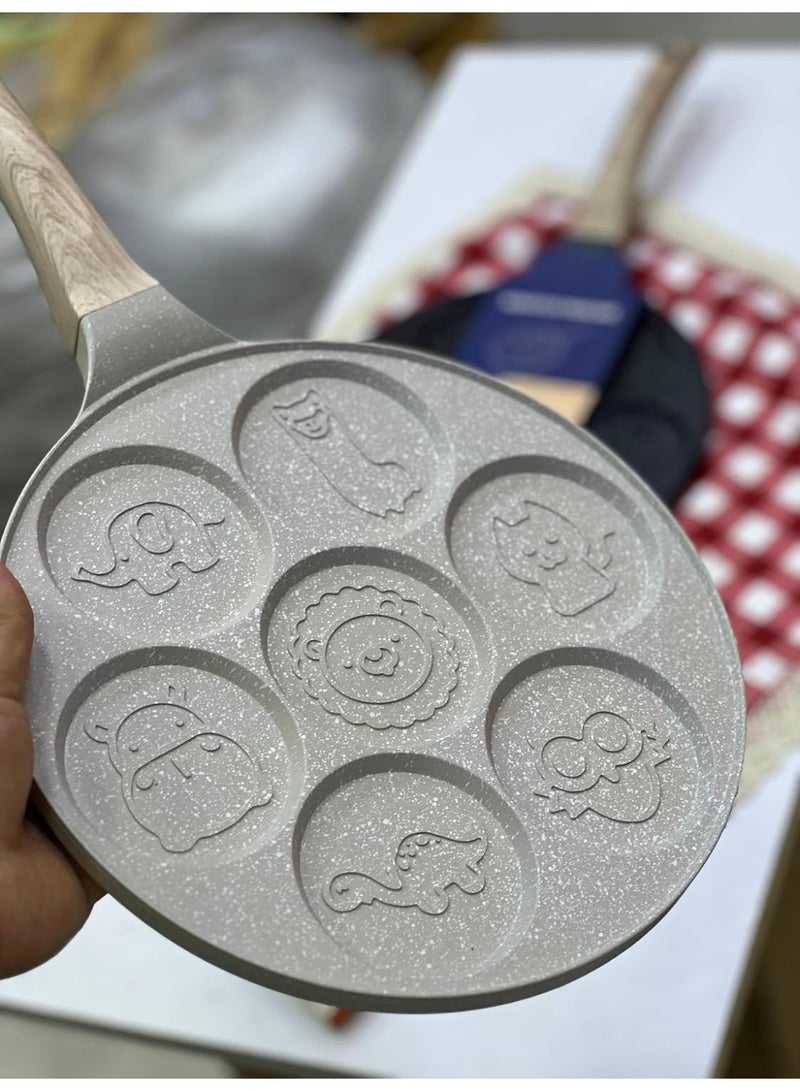 7-Shaped Pancake Pan – A versatile pan for easily making pancakes and desserts. - Image 2