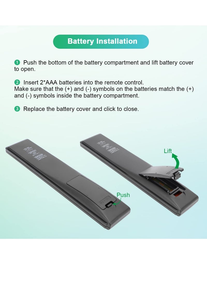 Replacement Universal Remote Control Compatible for Sharp AQUOS Smart TV/HDTV/ 3D/ LCD/LED/ 4K TV, GB004WJSA GA935WJSA - Image 5