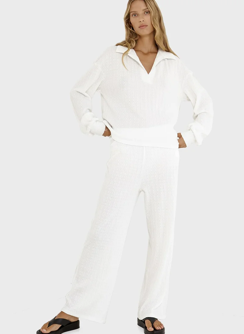 SNDYS High Waist Pants