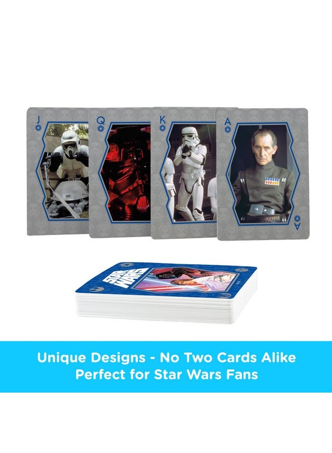 AQUARIUS Star Wars Symbols Playing Cards - Star Wars Themed Deck of Cards for Your Favorite Card Games - Officially Licensed Star Wars Merchandise & Collectibles - Image 3