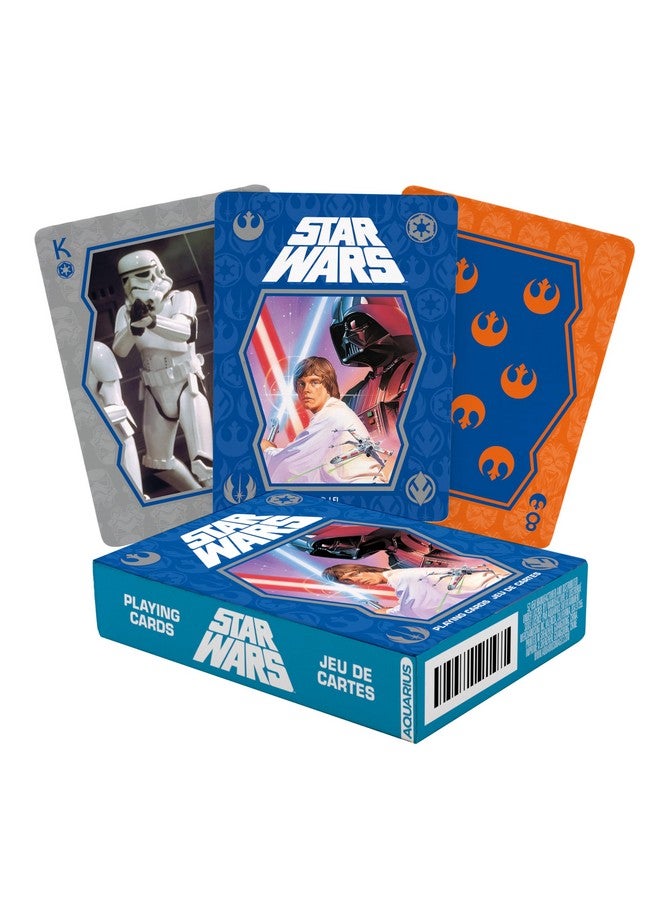 AQUARIUS Star Wars Symbols Playing Cards - Star Wars Themed Deck of Cards for Your Favorite Card Games - Officially Licensed Star Wars Merchandise & Collectibles - Image 1