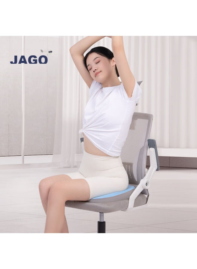 Jago Jiaoao Memory Foam Chair Cushion, Office Breathable Cushion, Long-sitting Aid, Tailbone Fracture Pressure Relief Seat Pad, Macaron - Image 2