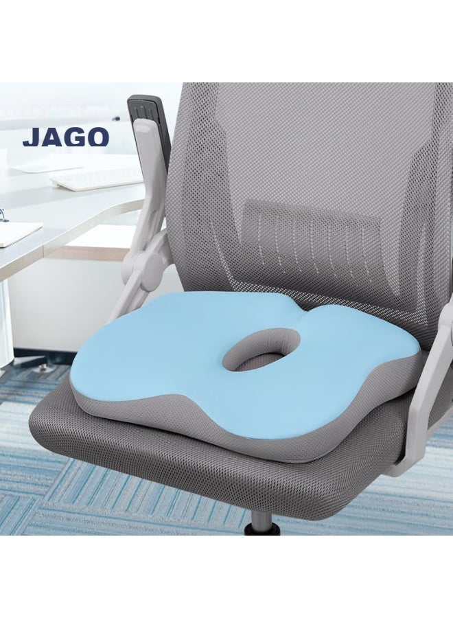 Jago Jiaoao Memory Foam Chair Cushion, Office Breathable Cushion, Long-sitting Aid, Tailbone Fracture Pressure Relief Seat Pad, Macaron - Image 5
