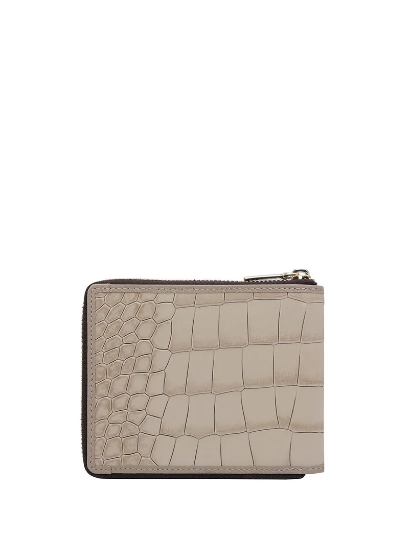 Da Milano  Da Milano Genuine Leather White Ladies Wallet for Women | Best Price UAE