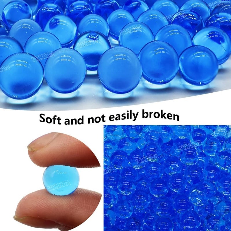 VikriDa بندقية إطلاق كرات صغيرة AUG وبندقية فوم للبالغين مع 5500 كرة صغيرة | مدى يصل إلى 65 قدم | بطارية قابلة للشحن - Image 3