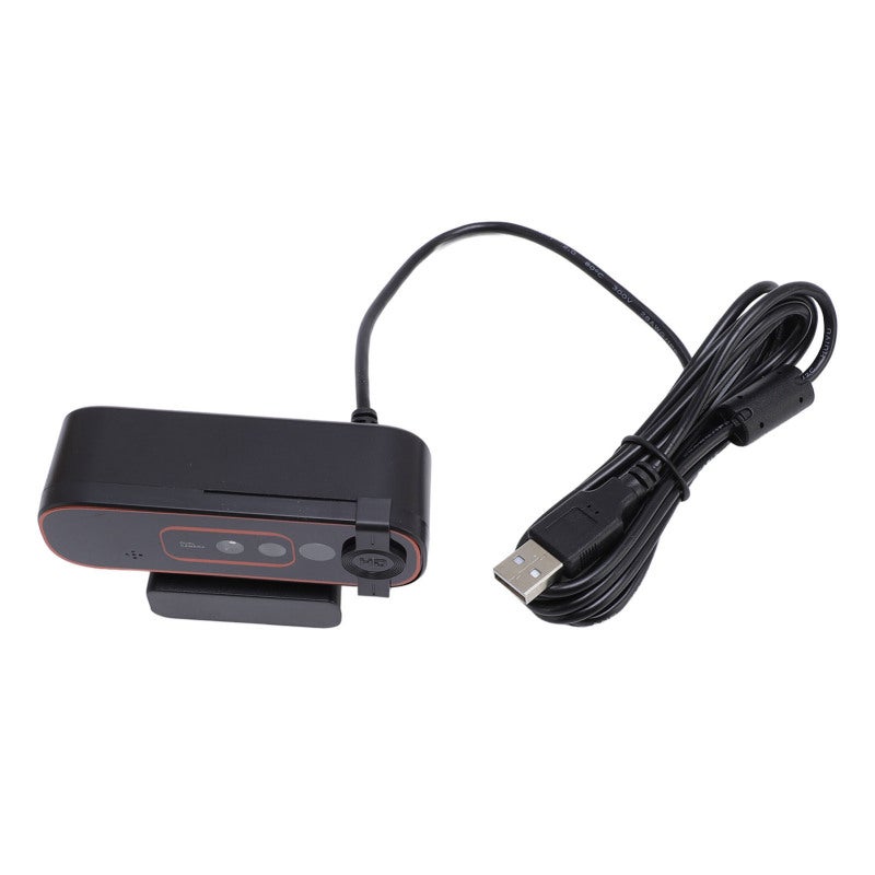 كاميرا ويب بدقة 1080P مع غطاء خصوصية وكاميرا كمبيوتر بتقنية التعرف على الوجه عبر USB - ميكروفون ذكي لإلغاء الضوضاء وتركيز تلقائي سريع، كاميرا ويب 1080P متوافقة مع Windows Hello - Image 5