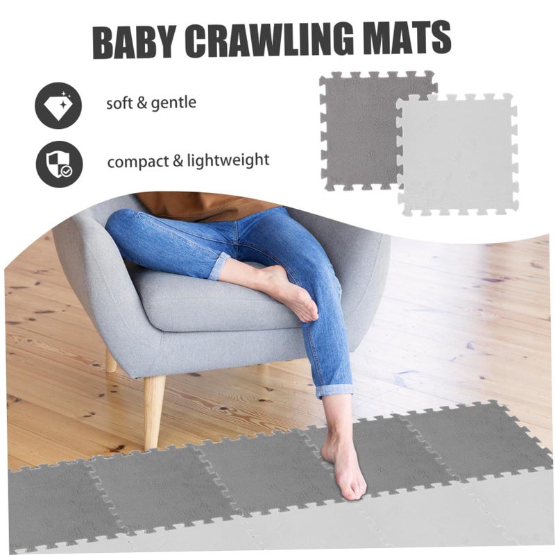 10pcs Interlocking Foam Play Mats for Toddlers Soft Non Floor Mats Safe Play Area Flooring - Image 3