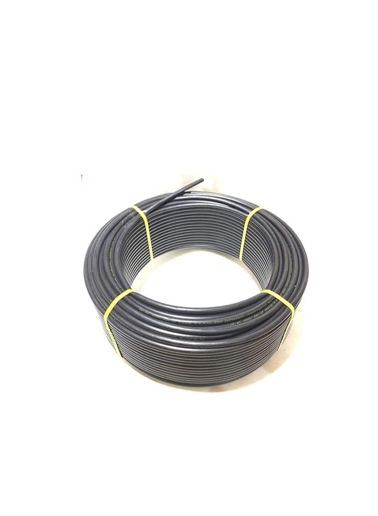 Generic Polyethylene Irrigation Supply Pipe, Drip Irrigation 1/2"(13mm-16mm) Blank Distribution Tubing,Use for Irrigation, Hydroponics, Growing - Water Distribution Tube Made in UAE 10 Meter 