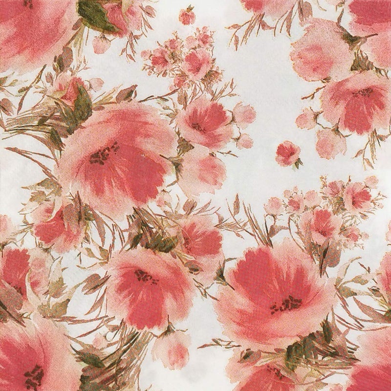 Zelten Colored Paper Napkins (Bloom Pink) - Image 1