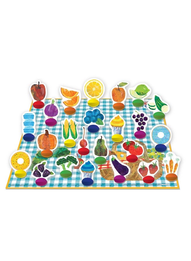 Briarpatch Briarpatch, The Very Hungry Caterpillar Rainbow Picnic Game, Based On Board Books by Eric Carle, Preschool Learning for Kids - Image 4