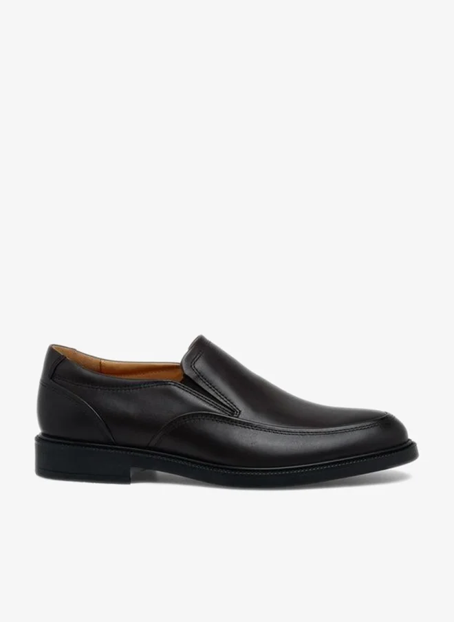 لو كونفورت Men Leather Slip-On Loafers