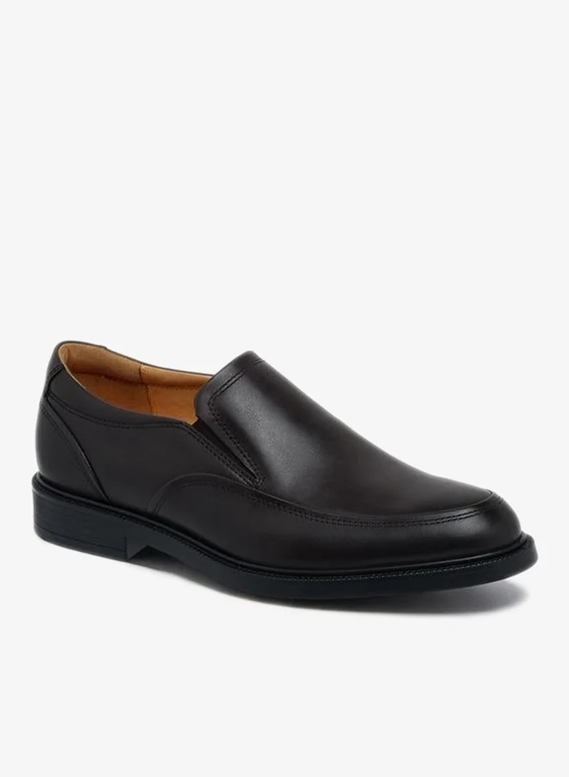 لو كونفورت Men Leather Slip-On Loafers