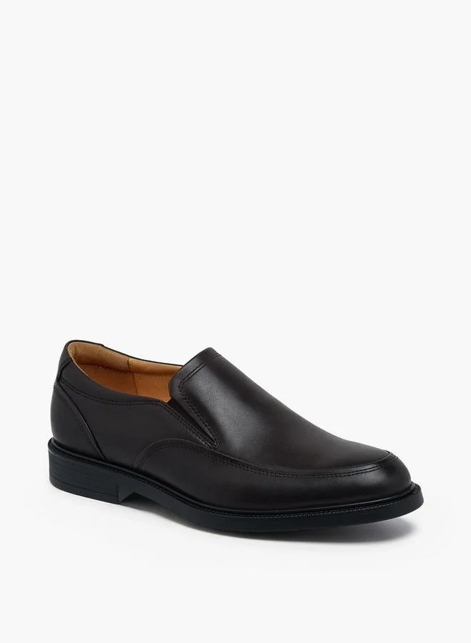لو كونفورت Men Leather Slip-On Loafers