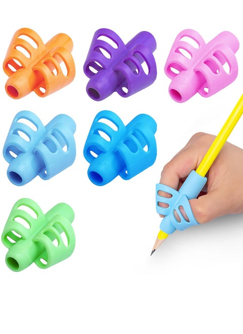 Pencil Grips for Kids Handwriting, Ergonomic Children Writing Aid, Training Posture Correction Tool, Pen Gripper, Pencil Holder for Kids, Preschoolers