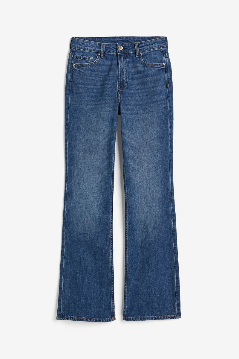 H&M Bootcut High Jeans