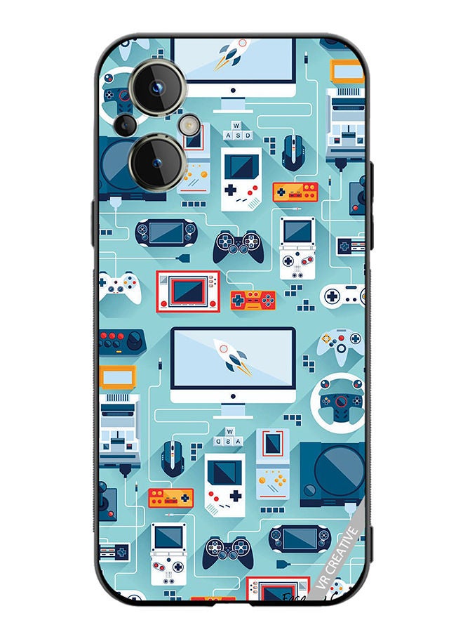 VR CREATIVE Protective Case Cover For OnePlus Nord N20 5G Ps 5 Remote Controls Design Multicolour - Image 1