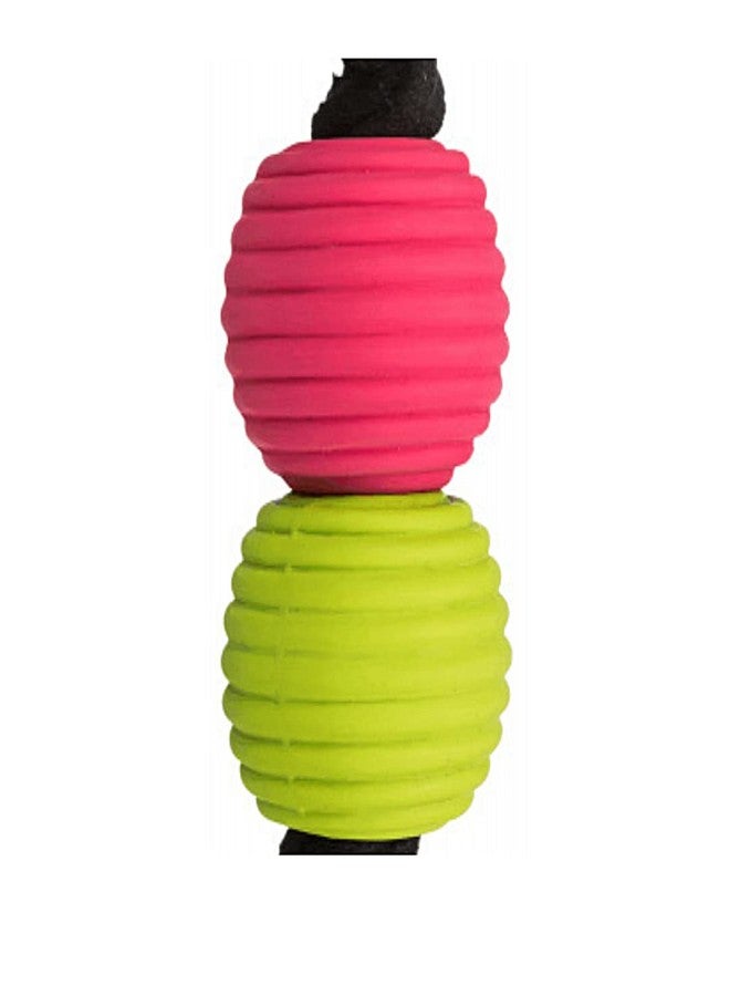 تريكسي: - حبل لعب بالكرات للحيوانات الأليفة | ألعاب شد غير سامة للجراء والكلاب البالغة | مصنوعة من مزيج القطن واللاتكس لمتانة إضافية | تحافظ على نظافة الأسنان - 32 سم - Image 3