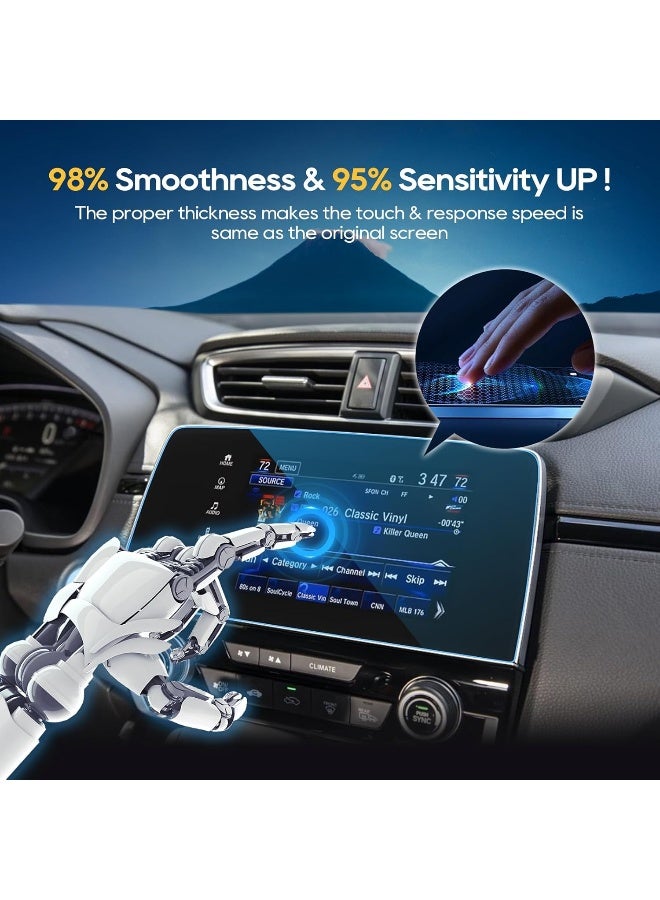 LFOTPP Tempered Glass Car Navigation Screen Protector for Honda CRV EX EX-L Touring 7in - Image 4