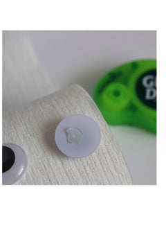 Glue Dots Glue Dots, Removable Dots Dot N' Go Dispenser, Double-Sided, 3/8", .38 Inch, 200 Dots, DIY Craft Glue Tape, Sticky Adhesive Glue Points, Liquid Glue Alternative, Clear  - Image 2