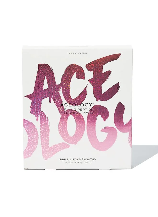 ACEOLOGY Firming Peptide Hydrogel Mask - 4 Pack