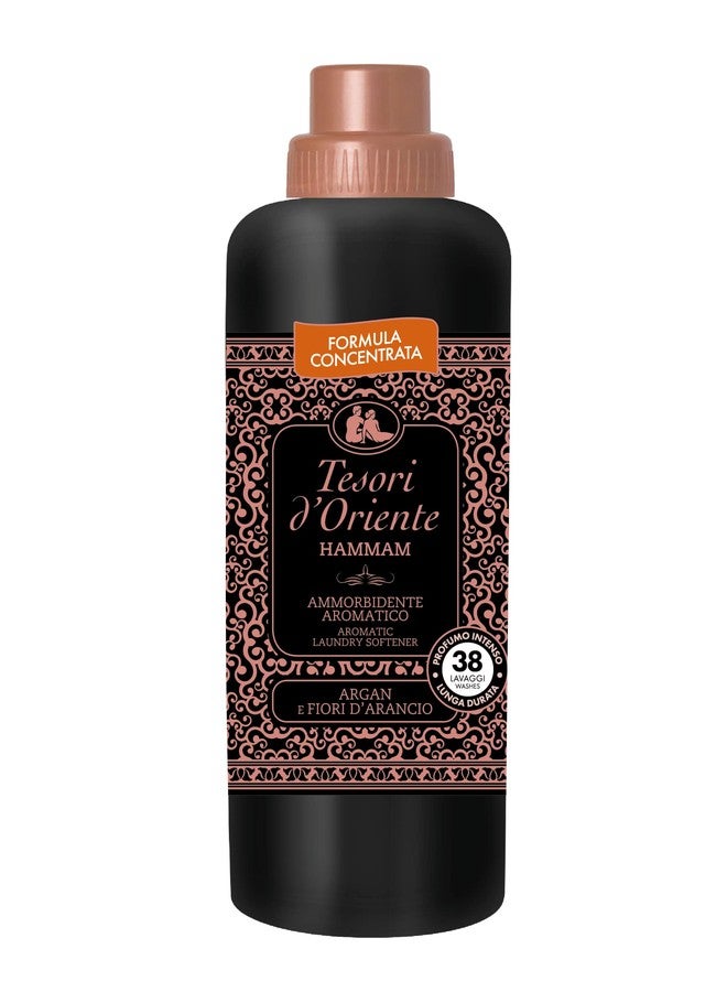 Tesori d'Oriente Hammam - Argan and Orange Blossoms Laundry Softener, 760 ml (25.7 fl oz), 38 Washes - Image 1