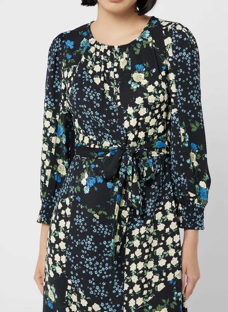 DOROTHY PERKINS Floral Print Midi Dress