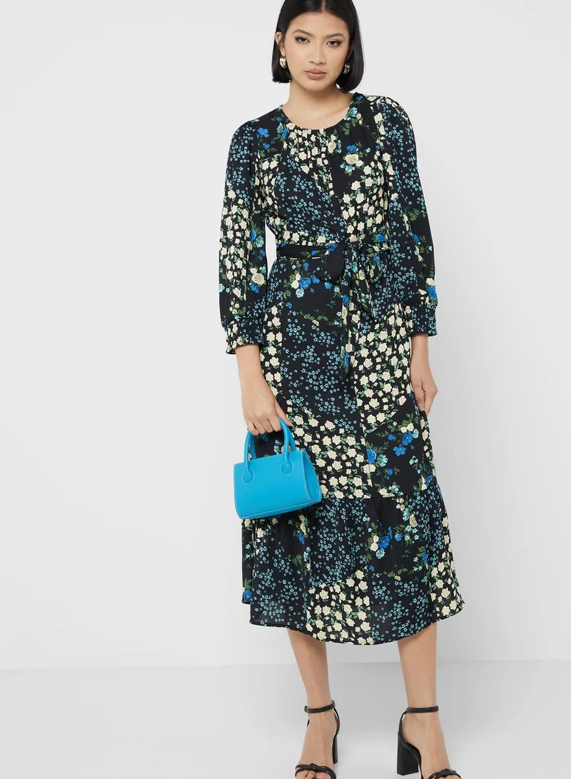 DOROTHY PERKINS Floral Print Midi Dress