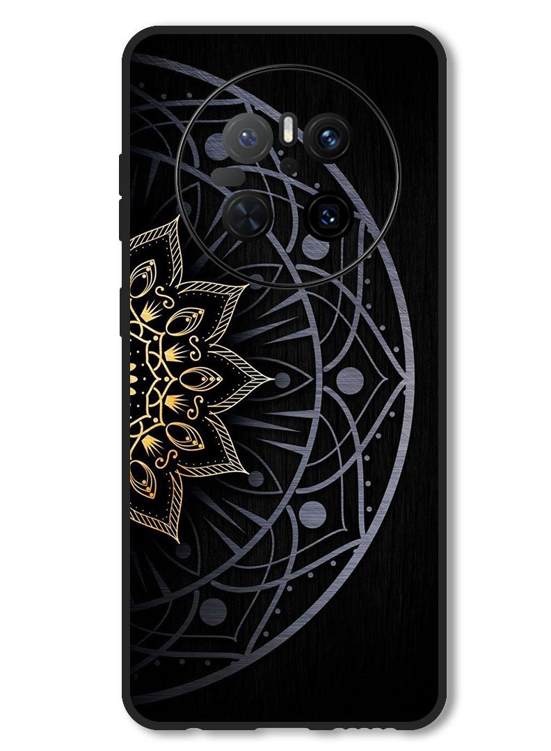 Theodor Case Compatible with Huawei Mate 70 Protection Shockproof Bumper Cover Floral Art 2 - Image 1