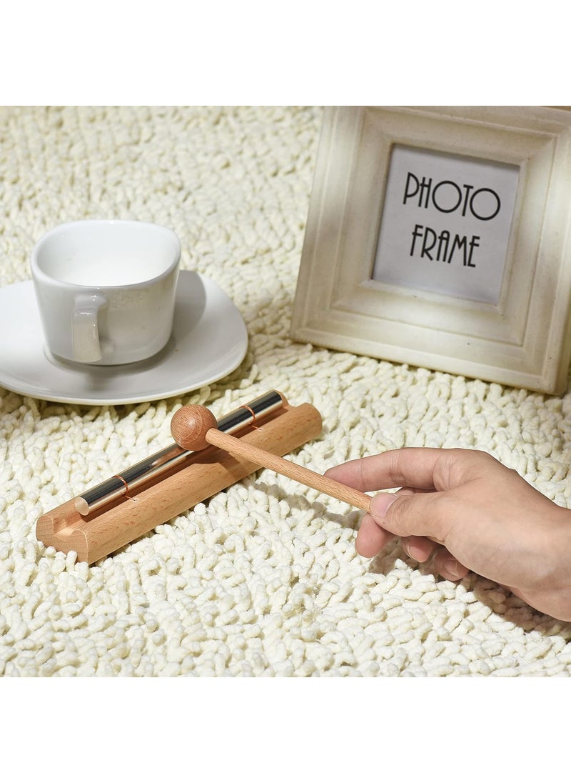 Mihey Solo Chime Musical Percussion Instrument with Mallet for Meditation Classroom Use and Sound Therapy  - Image 5